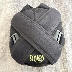 Soles Adjustable Clavicle Brace Large Black Shoulder Immobilization